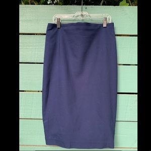 *NWOT* Express Navy Pencil Skirt